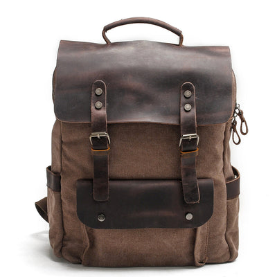 Sac à dos en toile pour ordinateur portable | HELSINKI - Artisanat de qualité, conçu pour durer