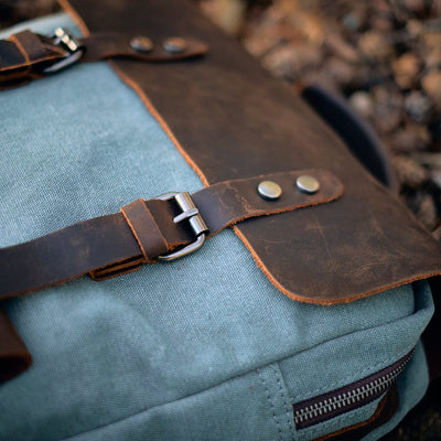 Sac à dos en toile pour ordinateur portable | HELSINKI - Artisanat de qualité, conçu pour durer