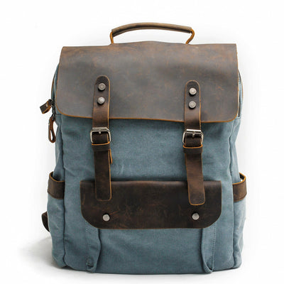 Sac à dos en toile pour ordinateur portable | HELSINKI - Artisanat de qualité, conçu pour durer