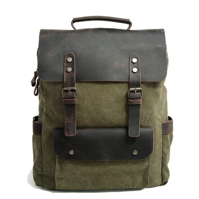 Sac à dos en toile pour ordinateur portable | HELSINKI - Artisanat de qualité, conçu pour durer